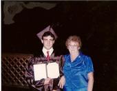 My Grandma Daniels and I  w/ Diploma