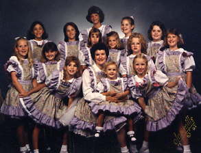 My clogging team 1985