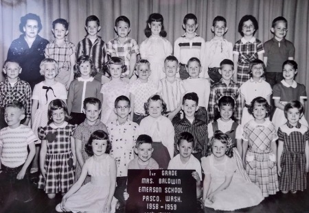Emerson Elementary, 1st Grade 1958-59
