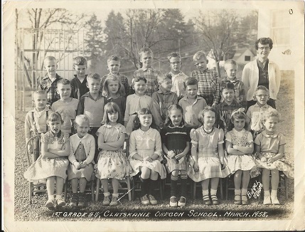 1st grade class 2 at clatskanie,oregon grade school