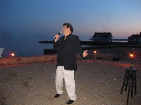 Singing on Beach in Madison, CT