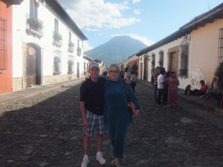 Ruthie and Me in Antigua, Guatemala