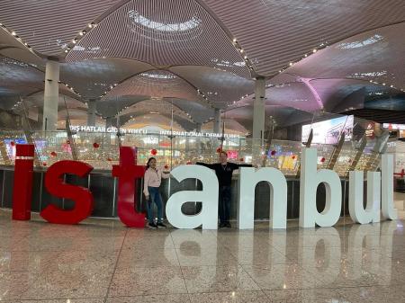 Leaving Istanbul Turkey 