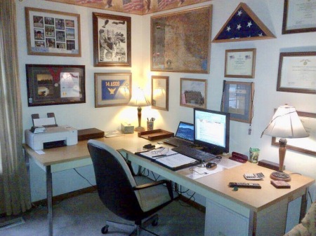 My den/office at home...