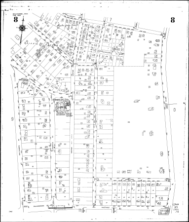 Sanborn Fire Insurance 1952 map