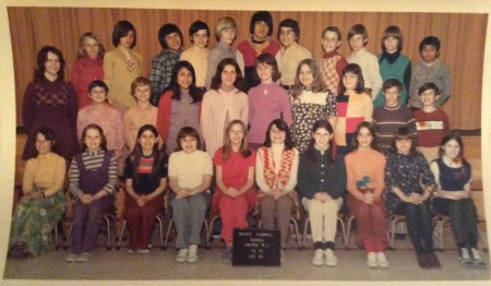 Grade 6 class, Mt. Carmel Elementary School, Kenora,Ontario