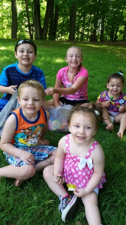 My five beautiful grandchildren