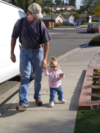 Papa & Hailey 2009