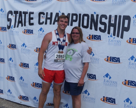 Grandson-2018-1st Discus-3rd Shot Put