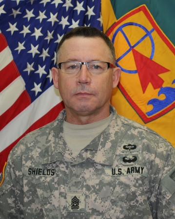 Command Sergeant Major Shields