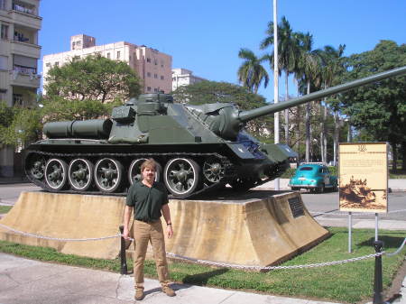 Castro's tank -Museo de Revolucion Havana Cuba