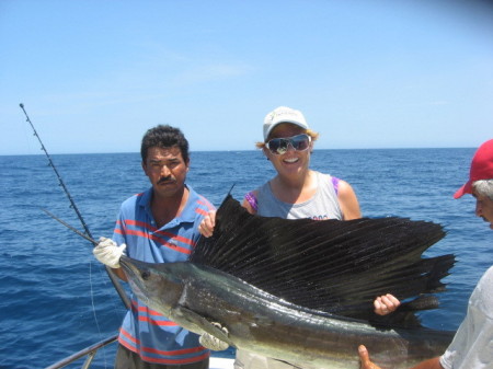 Deep sea fishing in Mexico