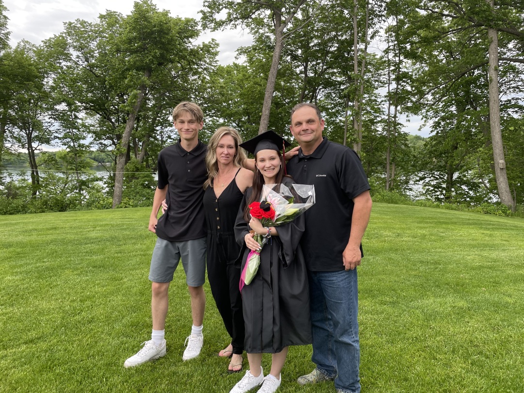 Our granddaughter’s graduation 