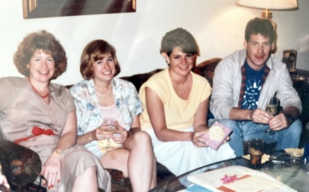 1985ish; siblings Susan, Ginny, John