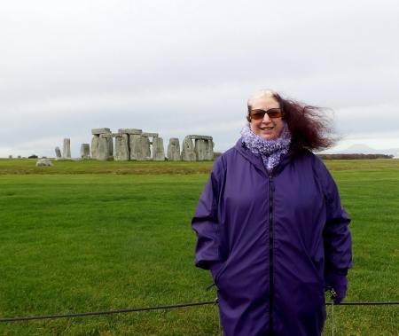 Chilly  Windy Day at Stonehenge