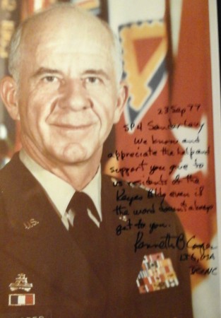 3 Star Lieutenant General K. Cooper