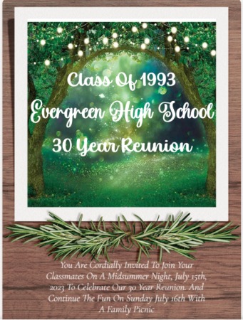 Jennifer Hales' album, Evergreen High School Reunion