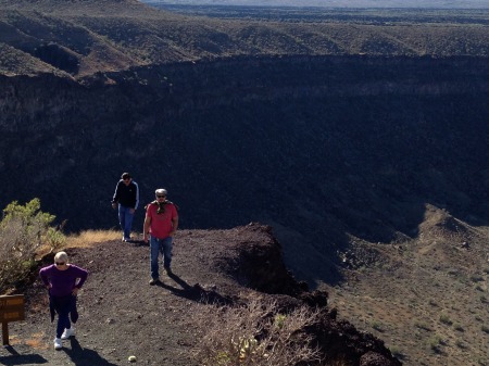 Volcanic Crater El Elegante Sonora Dec. 2013