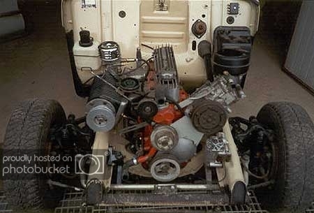 A supercharged Volvo B18 Engine