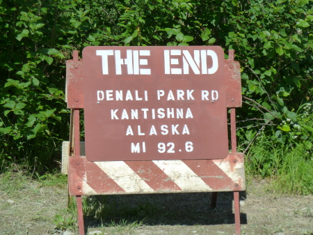 End of the Kantishna Experience at Denali