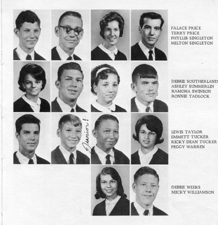 Peggie Cashwell's album, ND Class of 1968