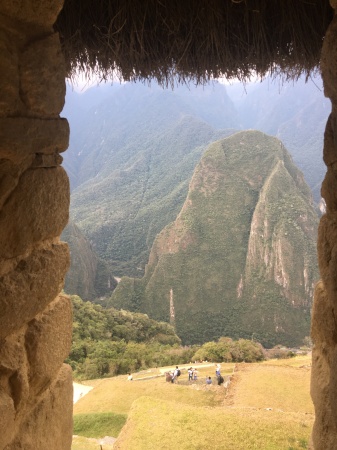 view of Machu Picchu