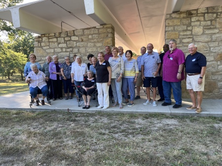 Class picnic Sept. 2022, Wyandotte County Park