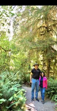 Paul & I At The Rainforest