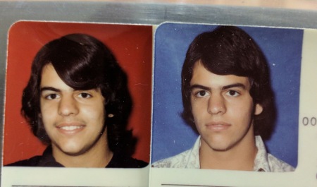 Senior and Freshman year I.D. Photo