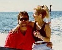 Nadya & me cruising off Palm Beach