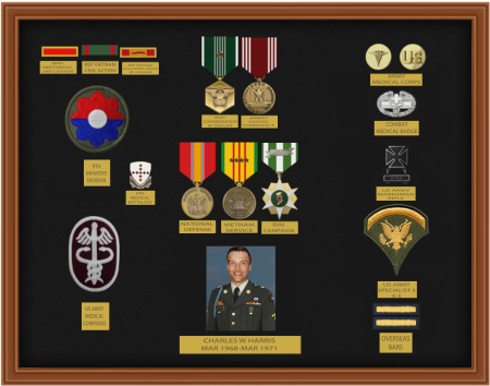 My Military Service Shadow Box