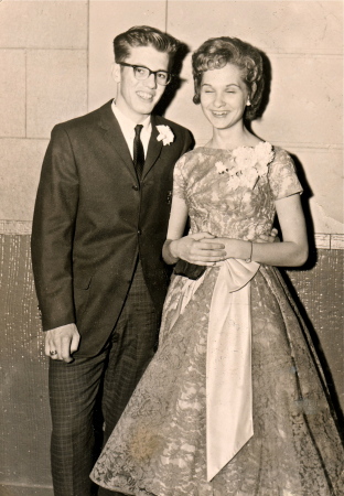 North High Prom 1962 Trudy Stoops & John