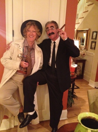 Groucho and Harpo on Halloween