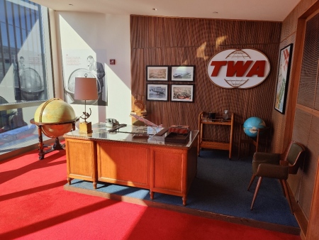 Steve Case's album, TWA Hotel at JFK Airport, NY in January 2024