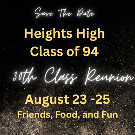 Cleveland Heights High School Reunion "C/O 94"