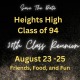 Cleveland Heights High School Reunion "C/O 94" reunion event on Aug 23, 2024 image