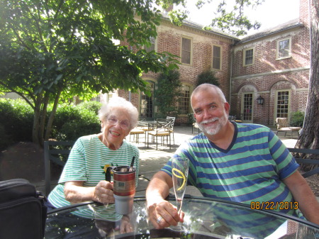 me and mom in williamsburg ( inn )