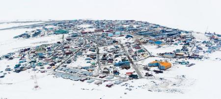 Kotzebue, Alaska in Winter