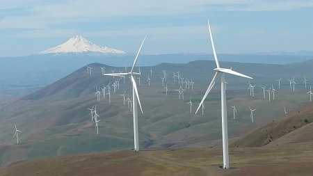 Mt. Hood Oregon as seen from Washington
