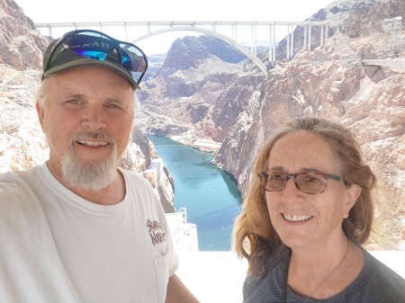 Jane & Mike on Hoover Dam
