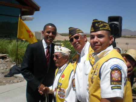  We Received Purple Heart by Obama 2010.