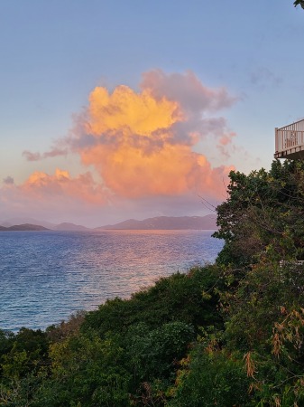 St. Thomas Sunset from our balcony