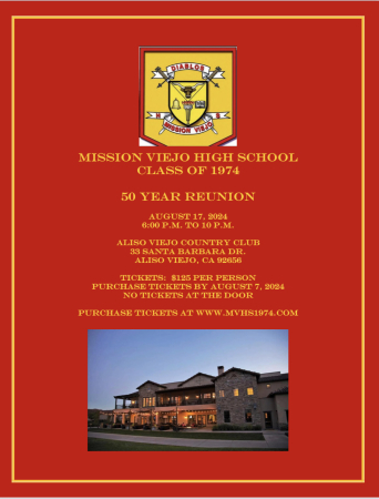 Mission Viejo High School Reunion