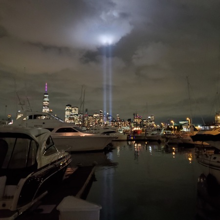 911 View from Liberty Landing Marina JC.