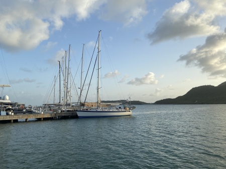 Our sailing yacht, Bella Rose.