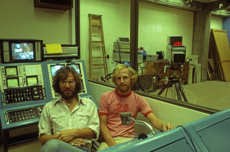 Late 1970s in school for video production.