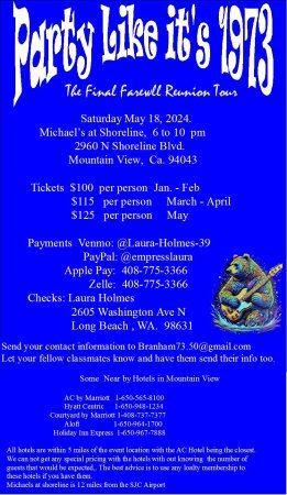 Virtual Reunion: Branham High School Reunion