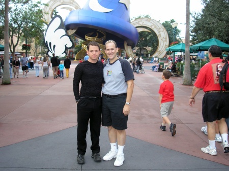 JR & Dave at Disney World's MGM Studios.