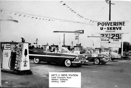 Powerine gas station