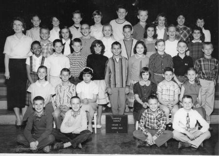 Andrew James' album, Garfield Elem. School Picture 1st Grade 1954-55